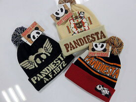 PANDIESTA JAPAN 熊猫謹製ニットキャップ　PDJジャガードニットキャップ　パンディエスタ