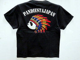 PANDIESTA JAPAN　半袖Tシャツ パンディアン刺繍　パンディエスタ