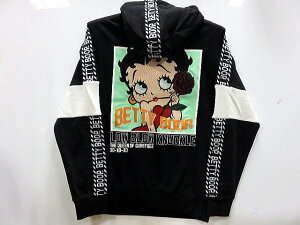 ���[�u���[�i�b�N�� X BETTYBOOP BIG�v�� �p�[�J�[�@ROSE BETTY LOW BLOW KNUCKLE