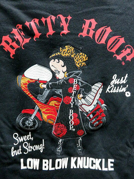 楽天市場】BETTY BOOP × LOW BLOW KNUCKLE ヤンキーBETTYフルZIP 