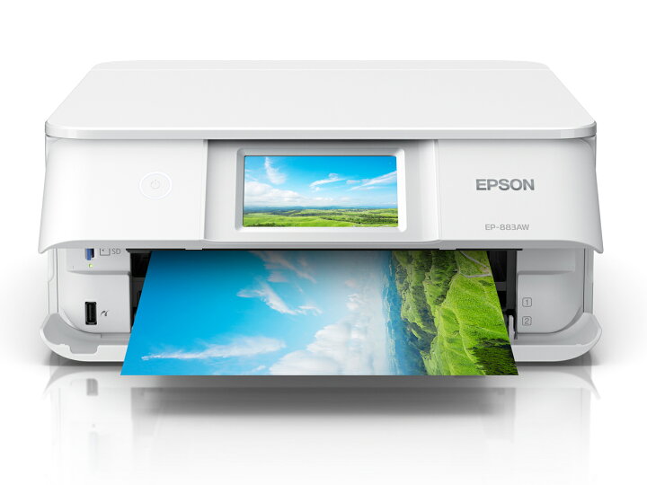 楽天市場】EPSON エプソン A4カラーインクジェット複合機 カラリオ 