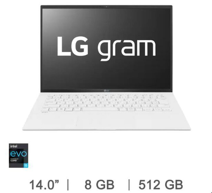 楽天市場】エルジー LG gram 14インチ ノートPC 14Z90Q-KR54J1 / 14.0 