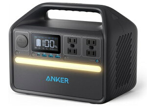 ANKER(�A���J�[) �|�[�^�u���d�� 535 Portable Power Station (PowerHouse 512Wh) A1751512 [�u���b�N] �V�i ��������