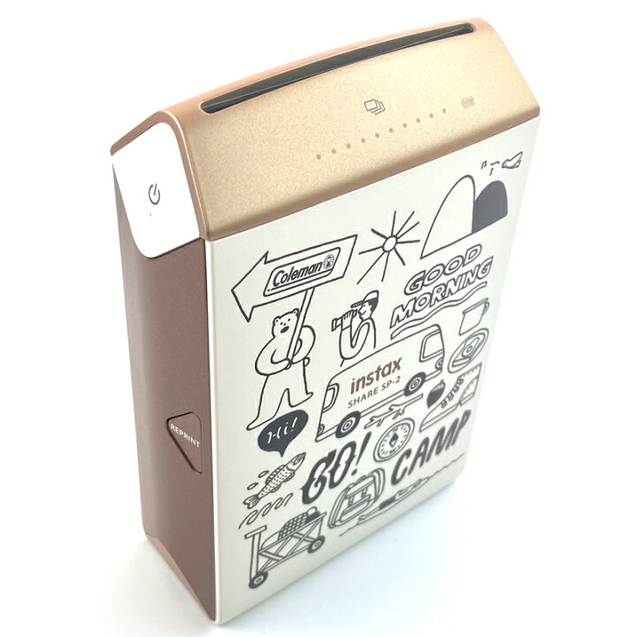 楽天市場 スマホdeチェキ スマートフォン用プリンター Coleman コールマン 限定 スペシャルエディション 富士フィルム Fujifilm Instax Share Sp 2 Stomachache 新品 送料無料 高上屋 ファッション 家電総合店