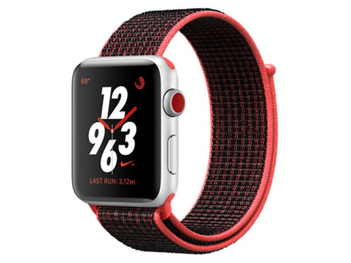 楽天市場】Apple Watch Nike+ Series 3 GPS+Cellularモデル 42mm 