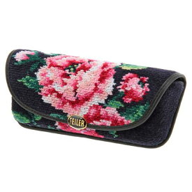 正規品【フェイラー　ローズアダージョ】メガネケース【楽ギフ_包装選択】【楽ギフ_メッセ入力】プレゼント　女性　誕生日　クリスマス