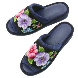 正規品【フェイラー アデルフローリア】 ヒール付きスリッパ【楽ギフ_包装選択】【楽ギフ_メッセ入力】プレゼント　女性　誕生日　クリスマス