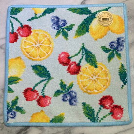 正規品【フェイラー FEILER】　ハンカチタオル（M)　ラフルッタ・ペールブルー【楽ギフ_包装選択】【楽ギフ_メッセ入力】プレゼント　女性　誕生日　クリスマス　母の日