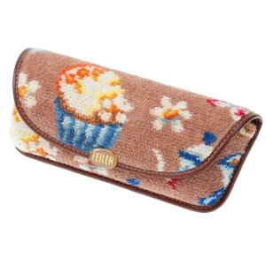 正規品【フェイラー スウィートトリート ベージュ】メガネケース【楽ギフ_包装選択】【楽ギフ_メッセ入力】プレゼント 女性 誕生日 クリスマス 母の日