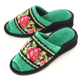 正規品【フェイラー レーシーローズ】 ヒールスリッパ【楽ギフ_包装選択】【楽ギフ_メッセ入力】プレゼント　女性　誕生日　クリスマス