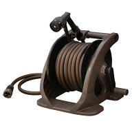 タカギ ホース ホースリール タフブラウン 15m 内径12mm 園芸 家庭菜園 洗車 掃除 R215TBRWG takagi 公式…