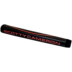 scotty cameron grip スコッティキャメロン グリップBLACK 送料無料お手入れ要らず RED Matador - ブラック×レッド×ゴールド Medium 出色 Grip マタドール ミッドサイズ