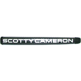 scotty cameron スコッティ キャメロン blackMatador Grip【マタドール】　パターグリップ【オーバーサイズ 】【ブラック/（文字の色）シルバー】【送料込】。