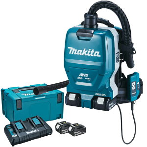 �}�L�^(makita) VC265DZ+A-61226 �[�d���w�����N���[�i�[ 18V+18V=36V �p���[�\�[�X�L�b�g1�Z�b�g �W�o�e��2.0L AWS�Ή�