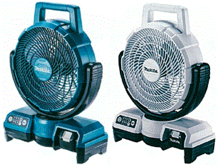 楽天市場】マキタ(makita) CF203DZ/W 充電式首振りファン 扇風機 18V