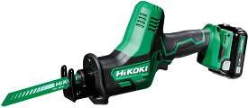 HiKOKI(ハイコーキ) CR12DA(LS) 充電式小型セイバーソー 10.8V 【バッテリー1個/充電式セット】レシプロソー