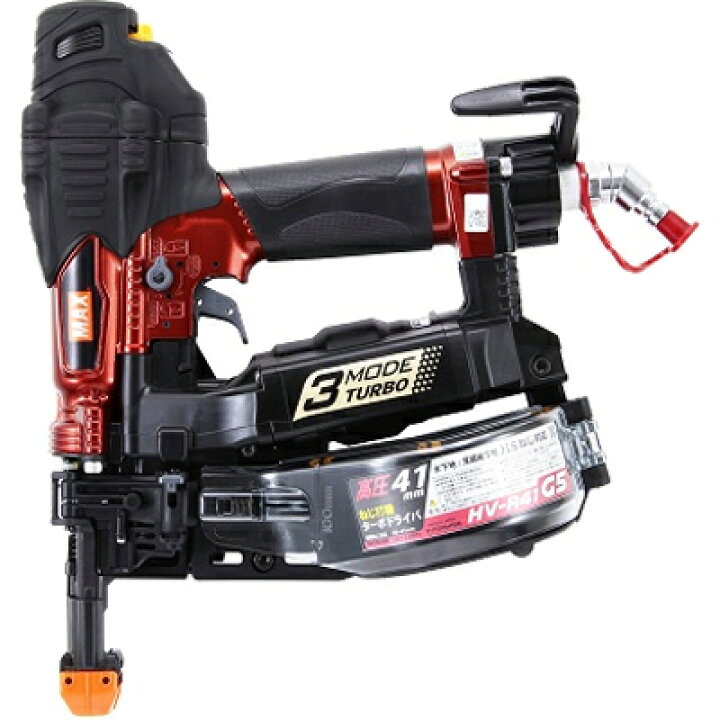 楽天市場】マックス(MAX) 高圧41mmターボドライバー HV-R41G5-R マイ 