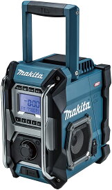 マキタ(Makita) MR001GZ 青 充電式ラジオ ハイブリッド電源 本体のみ 大型スピーカー×2【3193】