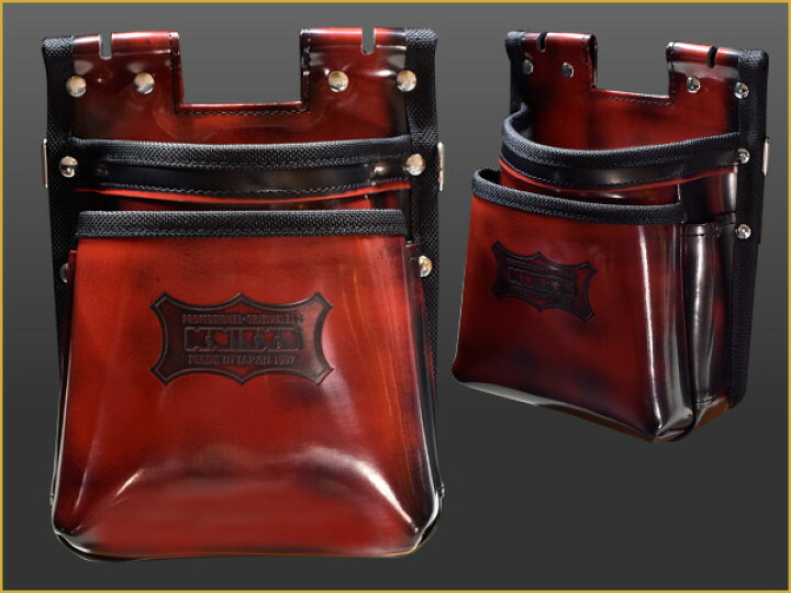 楽天市場】ニックス(KNICKS) 鳶職向仕様ツーウェイタイプガラス革2段腰  