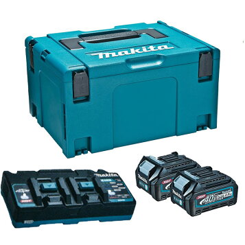 楽天市場】makita マキタ パワーソースキット XGT10（BL4080Fx2本・2口 