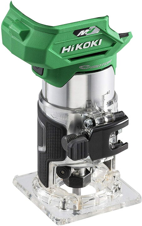 楽天市場】HiKOKI(ハイコーキ) M3608DA(NN) 充電式トリマー 軸径6mm 