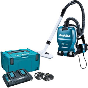 マキタ(makita) VC261DZ+A-61226 充電式背負いクリーナー パワーソースキット1 18V+18V=36V 集塵容量2.0L【バッテリー/充電器セット】