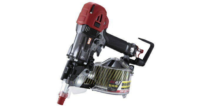 楽天市場】マックス(MAX) 型枠用高圧コイルネイラ HN-65FW1 MAX製品 