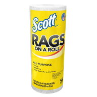 【定期購入】SCOTT(スコット)Rags ホワイトロール 60カット 65850 0054000549922 紙ウェス