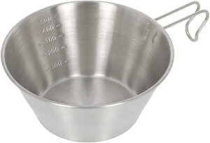 高儀(TAKAGI) シェラカップ 600ml キャンプ/アウトドア用 計量カップ コップ
