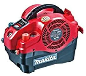 マキタ(makita) AC460SR 赤 エアコンプレッサー タンク3L 高圧×1 常圧×1
