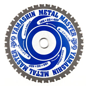 �R�^�����iYAMASHIN�jTT-YSD-180MM ���^���}�X�^�[ 180x1.6x40P �S�E�X�e�����X���p �O�a:180mm