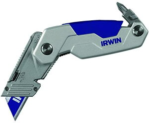 IRWIN(アーウィン) 折りたたみ式 ロックバック FK250 フォールディングナイフ ドライバビット付 T9097739