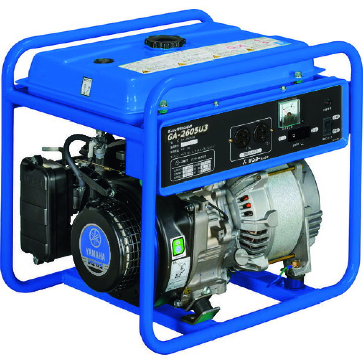 楽天市場】デンヨー 小型ガソリン発電機 GA-2605U3 50Hz 2.2kVA ヤマハ 