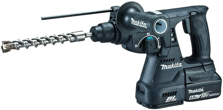 楽天市場】マキタ(makita) HR244DRGXB 充電式ハンマードリル 黒 24mm 