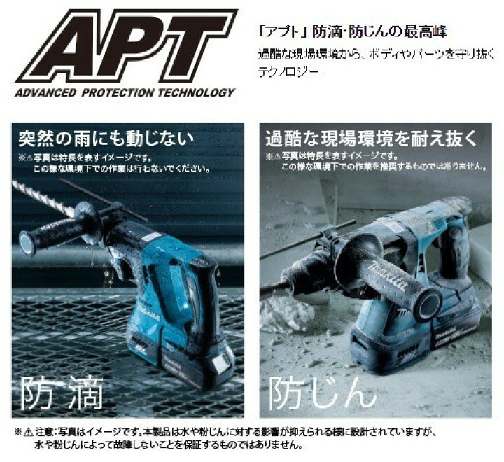 楽天市場】マキタ(makita) HR244DRGXB 充電式ハンマードリル 黒 24mm 