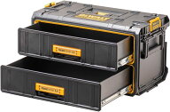 デウォルト(DEWALT) タフシステム2.0 2段チェスト 工具箱 収納ケース ツールボックス 積み重ね収納 Tough…