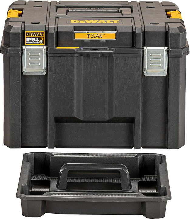 楽天市場】デウォルト(DEWALT) TSTAK ラージボックス Lサイズ 工具箱 