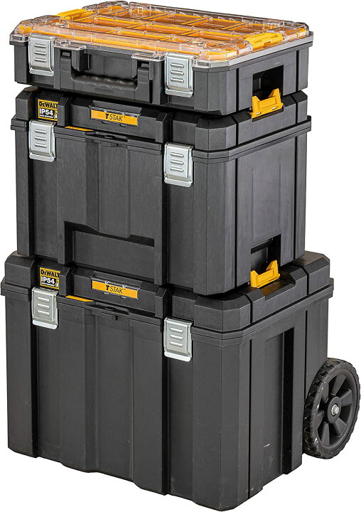 楽天市場】デウォルト(DEWALT) TSTAK モバイルツールボックス キャリー 