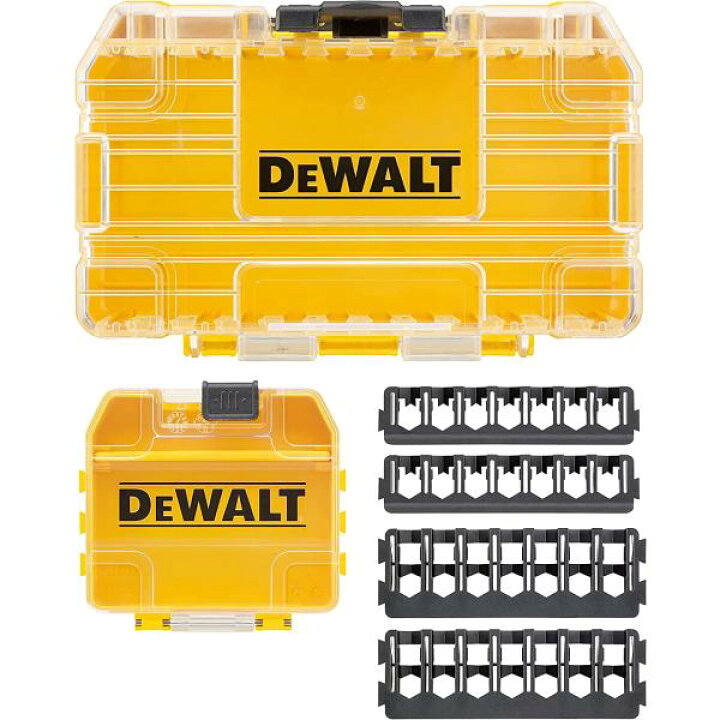 楽天市場】デウォルト(DEWALT) タフケース (小) セット 工具箱 収納 