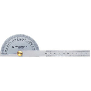 SK プロトラクタ No.19 目盛付 ステン PRT-19 角度の測定に 新潟精機