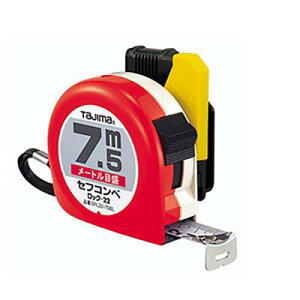 タジマ(TJMデザイン) セフコンベ ロック-22 7.5m メートル目盛 SFL22-75BL 不意の落下を予防します