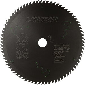 HiKOKI(ハイコーキ) スライド丸のこ用 スーパーチップソー黒鯱(クロシャチ) 190×75P 0037-7182