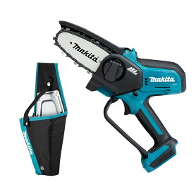 マキタ(makita) MUC101DZ+A-75166 充電式 小型 チェーンソー ハンディソー+ホルスター セット【ガイドバー100mm】18V【本体+ホルスターのみ】※