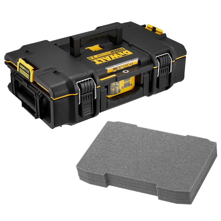 楽天市場】デウォルト(DEWALT) タフシステム2.0 システム収納BOX S 