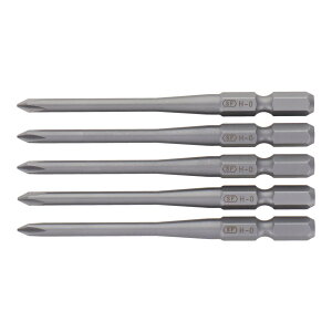 H&H 精密小ねじ用ビット 5本組 H-5085 パソコン・カメラ・OA機器の組立・解体に便利