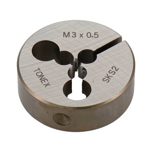 TONEX �˂��؂�_�C�X �O�a38mm �˂��a3.0mm×�s�b�`0.5mm D3