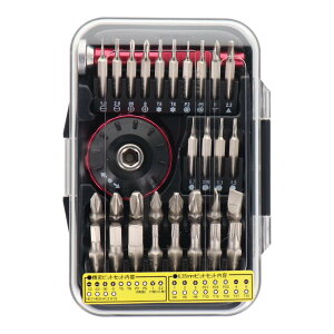 trad 32pcs.精密ドライバーセット TSD-32 30種類のビットで各種ネジ回しに対応