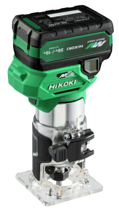 楽天市場】HiKOKI(ハイコーキ) M3608DA(XPZ) 充電式トリマー 軸径6mm  