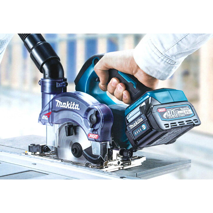 楽天市場】マキタ(makita) KS003GRDX 充電式防塵マルノコ 逆勝手仕様 