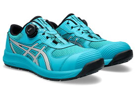 アシックス 安全靴 1273A092.300 ウィンジョブ CP219 BOA 限定色 ラグーン×ピュアシルバー asics 安全靴スニーカー